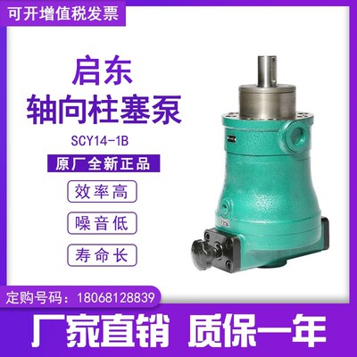 启东高压油泵轴向柱塞泵10/25/63/80/160/250SCY14-1B手动变量泵