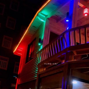 LED单头双头防水壁灯别墅宾馆店铺外墙柱子走廊大门口上下洗墙灯