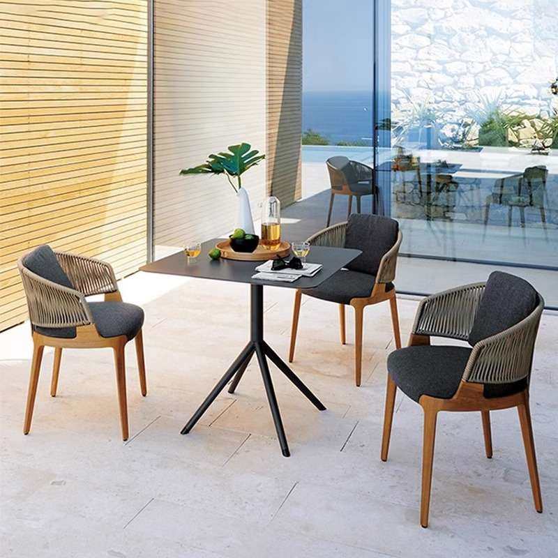 户外阳台庭院藤编桌椅办公楼接待室组合露天餐厅休闲实木小摆椅,3C数码配件,其它配件,淘宝优惠券,粉丝福利购,淘宝优惠卷