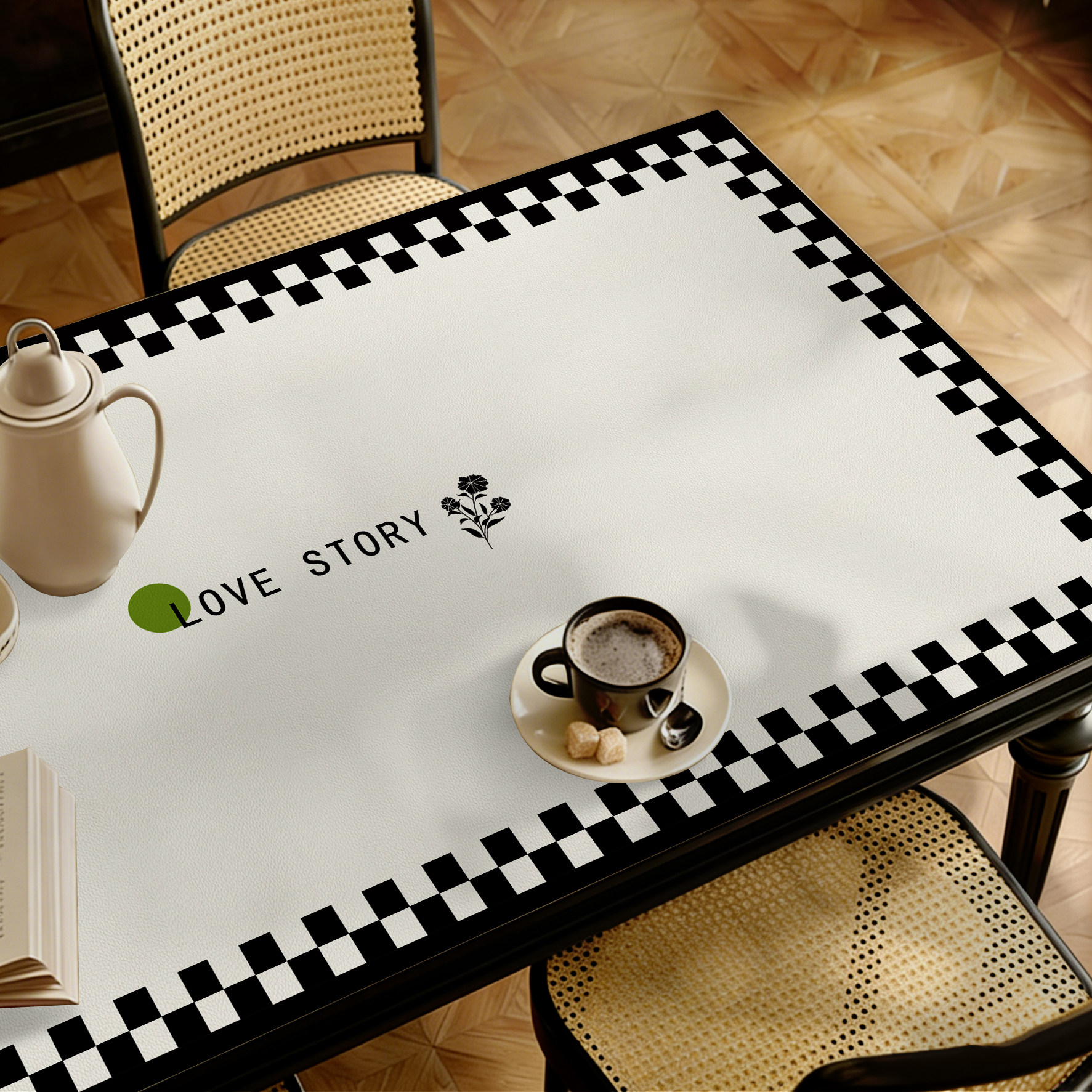 防水防油耐高温桌布PVC免洗皮革餐桌垫易打理耐脏茶几台布书桌垫,居家布艺,桌布,淘宝优惠券,粉丝福利购,淘宝优惠卷