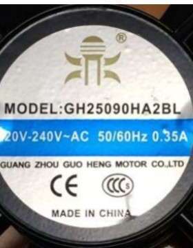 机柜风机 GH25090HA2BL GH18060HA2BL轴流风机 轴流散热风机