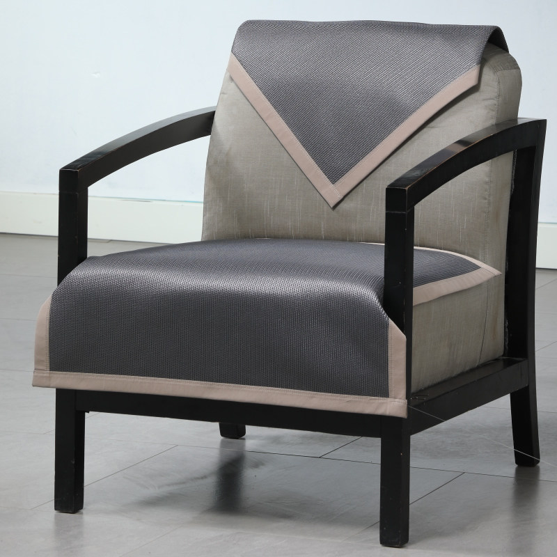 恋豆冰丝椅垫坐垫夏季夏天透气款办公椅垫单人沙发坐垫防滑靠背巾