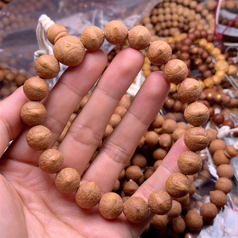 红皮铁籽12mm尼泊尔小凤眼单圈