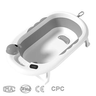 baby bathtub婴儿洗澡盆大号浴桶浴盆坐躺儿童家用宝宝可折叠bath