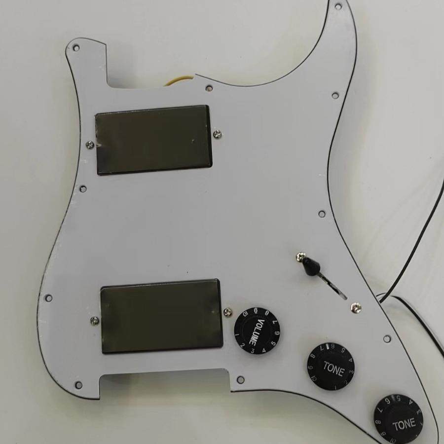 双双封闭拾音器双联电吉他白带黑吉他乐器配件电吉他专用吉它