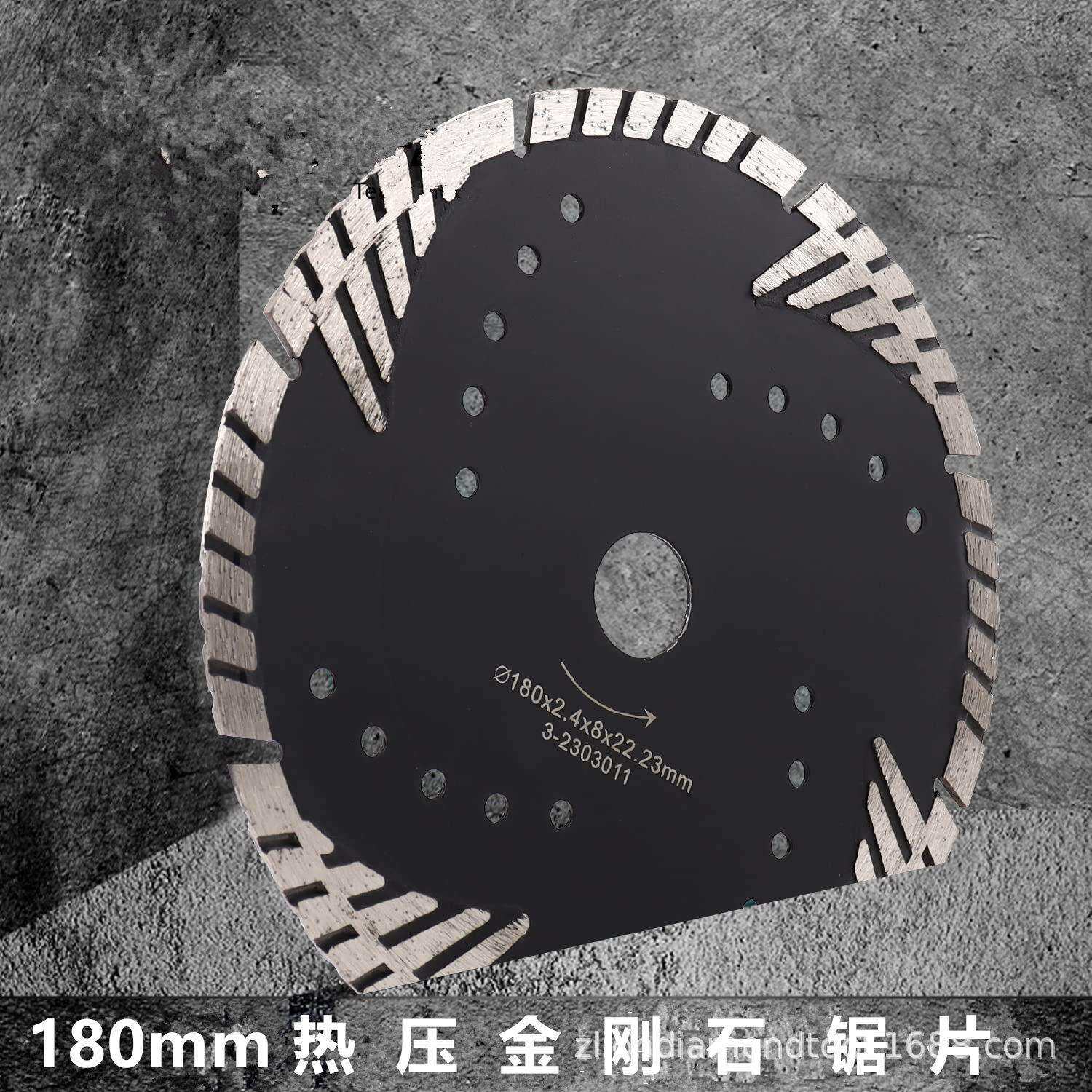 180 mm金刚石切锯片7寸三角波纹尺护齿切割片2.4厚度 跨境直销