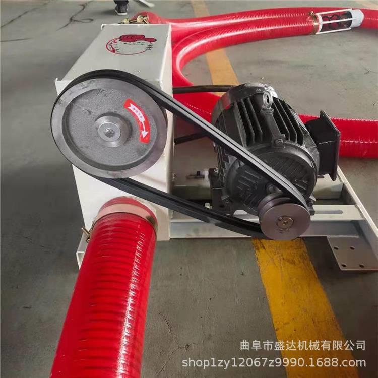 自吸式弹簧蛟龙多用途软管吸粮机河沙运输抽料机视频抽沙机