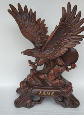 大展宏图 拼搏老鹰 鹏程万里 树脂工艺品摆件 开业家居装饰礼品