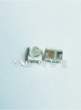 3528球头红光红色晶元14mil红灯2835聚光灯珠0.2W透镜30度贴片LED