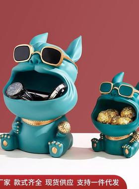 北欧创意入户门口玄关钥匙收纳摆件电视柜布置摆设送新居装饰礼品