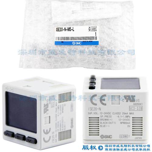 SMC ZSE20-N-M5-L ISE20-N-M5-L真空压力开关现货