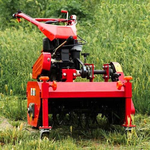 新款手扶果园荒地碎草还田汽油除草机粉碎机还田机 红薯秧割草机