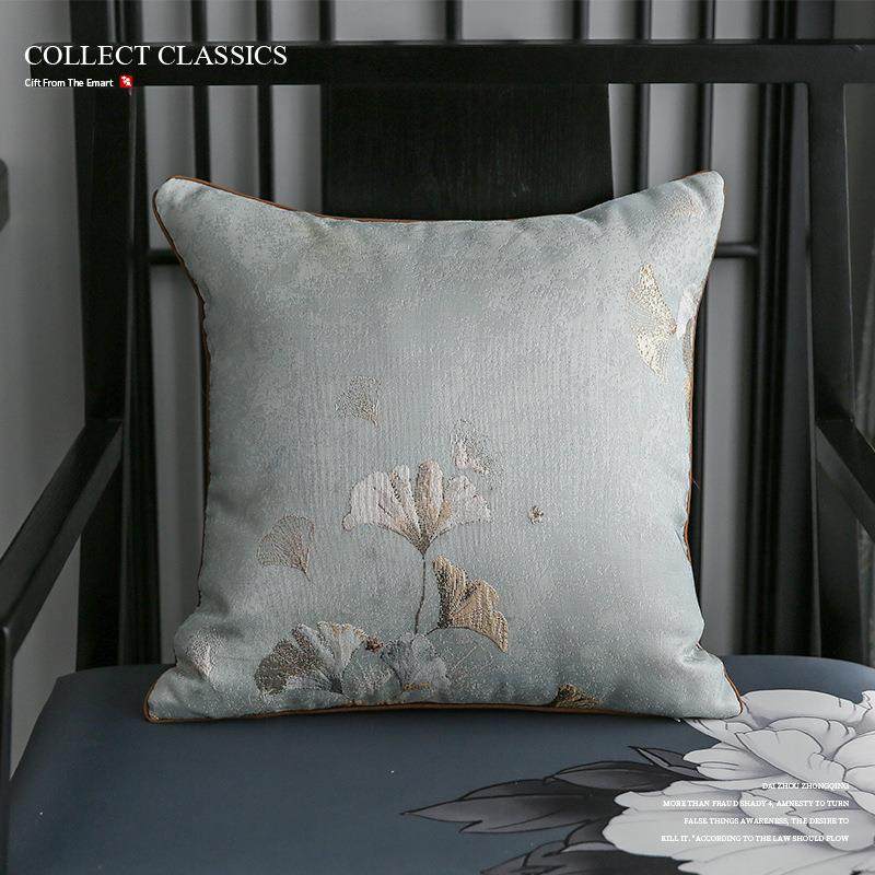中式抱枕套子可拆洗含芯抱枕45*45不含芯腰枕正方形客厅沙发靠垫,居家布艺,抱枕被,淘宝优惠券,粉丝福利购,淘宝优惠卷