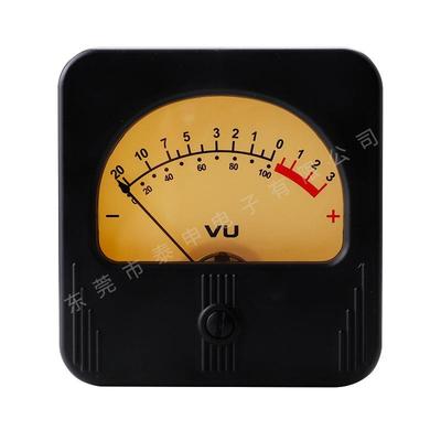 整流型VU电平表带背光台产高精度DB胆机功放表头声压功率表音量表