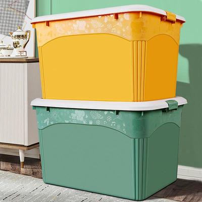 访客（FK） 收纳箱衣服收纳箱大号玩具储物箱搬家收纳箱抗压打包