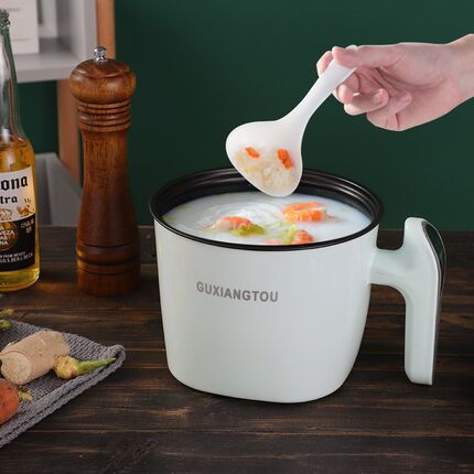 智能可预约定时自动煮面不粘煎炒迷你电炒宿舍煮饭煮粥火锅电煮锅