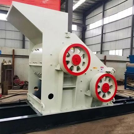 煤矸石页岩双级无筛底粉碎机炉渣煤炭双击破制砂机移动双级粉碎机