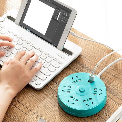 【二脚插头】插座家用插排多孔插板带线排插拖线板插线板延长线