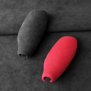 适用于宝马X3档把套5系X4排挡头保护套翻毛皮6系GT 饰 7系内饰改装