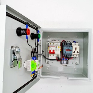 直销220V水泵控制箱成套配电柜手自动220v抽水排污泵一控一送浮球