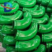 天泵臂架双层弯管 联泵车臂架弯头 中 泵车五万方R275 90°弯管