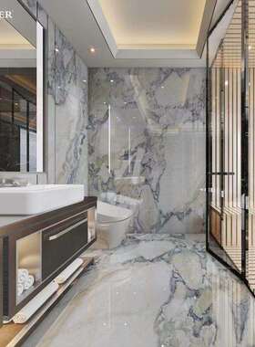 毕加索Picasso white天然大理石大板白色系石材工装家装墙砖地砖