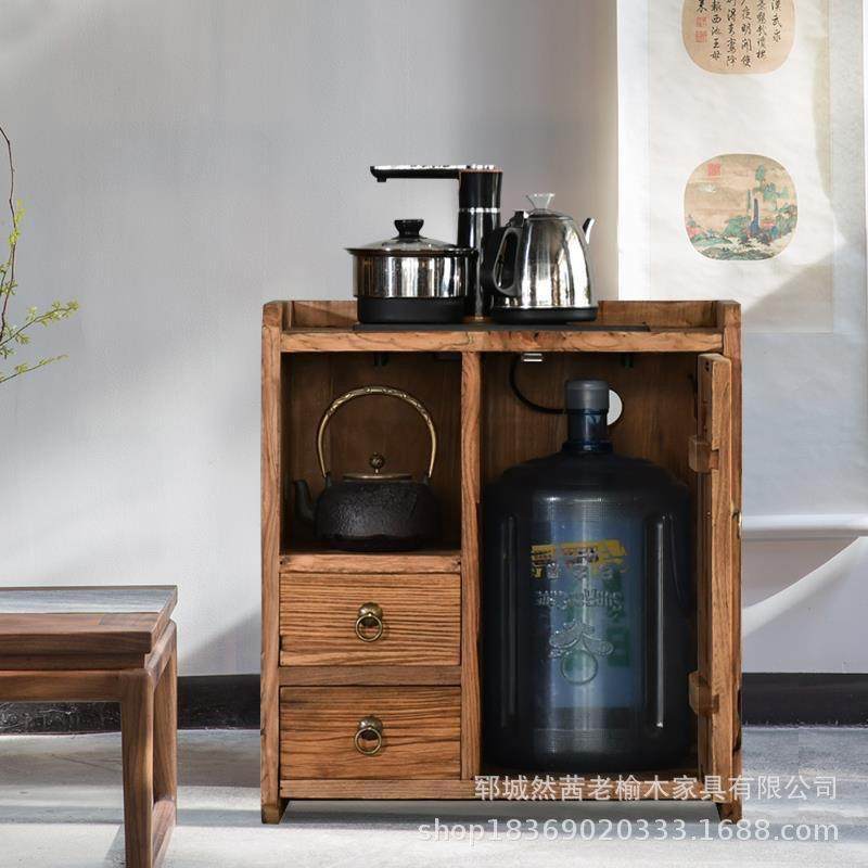 新中式老榆木餐边柜可移动茶水柜实木小户型落地泡茶台靠墙储物柜,鲜花速递/花卉仿真/绿植园艺,割草机/草坪机,淘宝优惠券,粉丝福利购,淘宝优惠卷