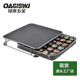 OASISWJ 咖啡机底座 收纳胶囊caffitaly36颗咖啡机配件胶囊收纳盒