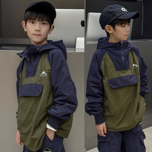 2025新款 AW青少年大童男女童外套风衣保暖运动休闲户外长袖