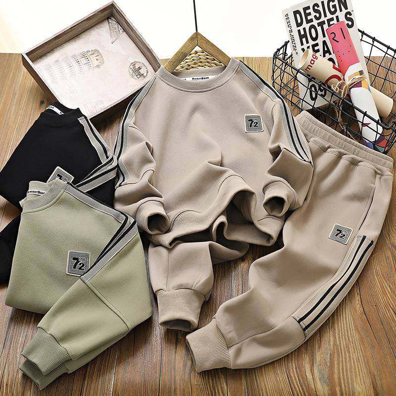 2026新款儿童套装春秋童装男女童卫衣卫裤两件套韩版中大童加,童装/婴儿装/亲子装,儿童运动套装,淘宝优惠券,粉丝福利购,淘宝优惠卷