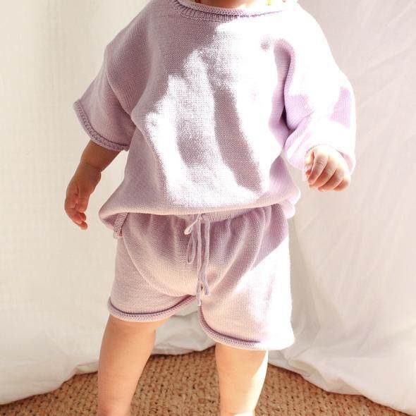 2026新款INS中性新生儿幼童短裤短袖夏裤套装棉套头衫棉儿,童装/婴儿装/亲子装,儿童运动套装,淘宝优惠券,粉丝福利购,淘宝优惠卷