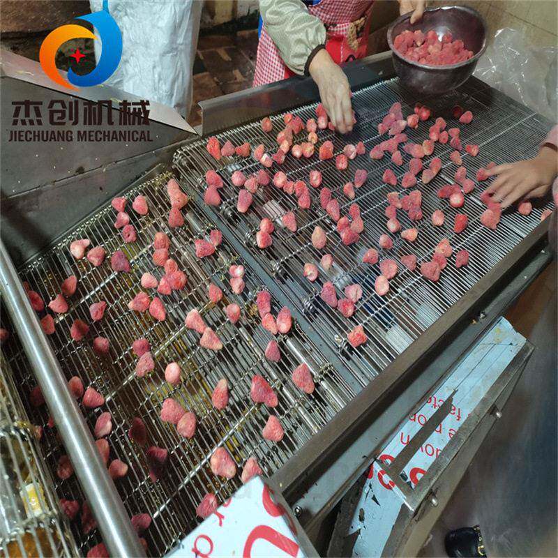 冻干草莓脆沾糖设备糖浆带保温上糖机全自动山段裹糖机