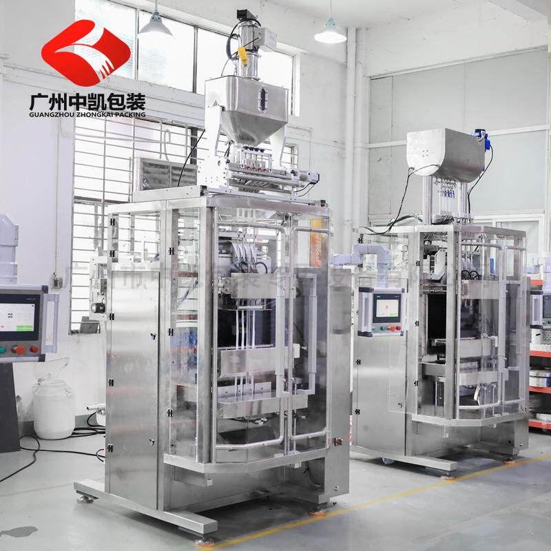 中凯小条圆角冲剂益生菌包装机全自动多列青汁石斛固体饮料包装机