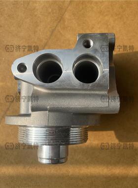 挖掘机配件 PC430/460-8机油滤芯座 6217-51-5112滤清器1341铝座