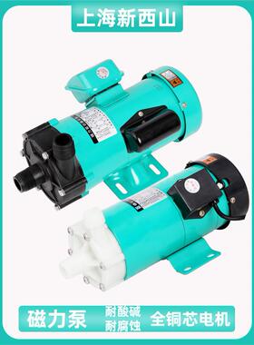 新西山370瓦磁力泵MP-120R/RT循环泵化工电镀液泵磁力驱动酸碱泵