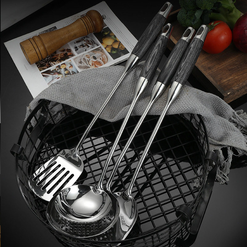 316不锈钢炒铲炒勺家用炒菜铲子煎铲漏勺加长厨具套装勺子,厨房/烹饪用具,汤勺,淘宝优惠券,粉丝福利购,淘宝优惠卷