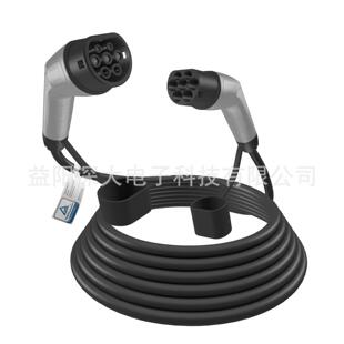 250V 三相新能源汽车欧标Type2双头充电枪直流快充耐磨 480V单