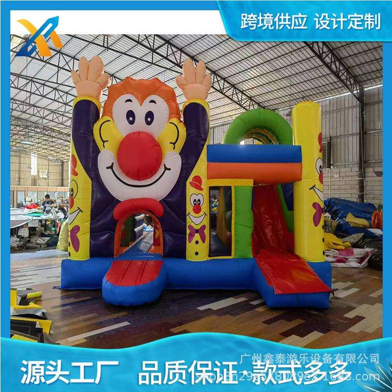 儿童充气攀岩墙 户外充气城堡大型游乐场娱乐设备 迷宫攀岩跳跳床