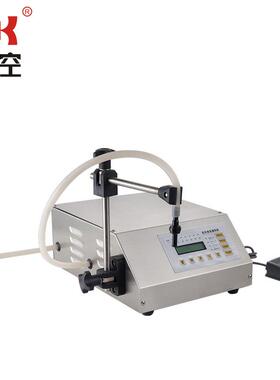 GFK-160数控液体定量灌装机矿泉水白酒自动小型饮料灌装机