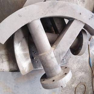 铝灰设备配件型号齐全铝灰锅铝锭模搅拌浆炒灰机配件铰刀