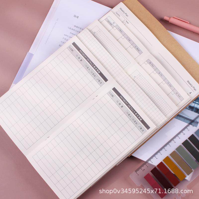 旅行手账本内芯TN随身款笔记本活页计划本网格方格记事本替换内页,文具电教/文化用品/商务用品,活页替芯,淘宝优惠券,粉丝福利购,淘宝优惠卷