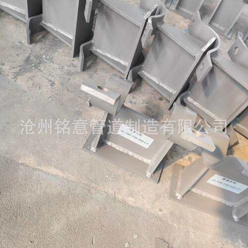 低滑动支架不锈钢304蒸汽管道管托滑动支架铭意滑动指环支架
