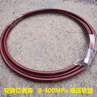 亿诺森0-400MPa高压胀管机软管 不锈钢接头G3/8内螺纹高压油管