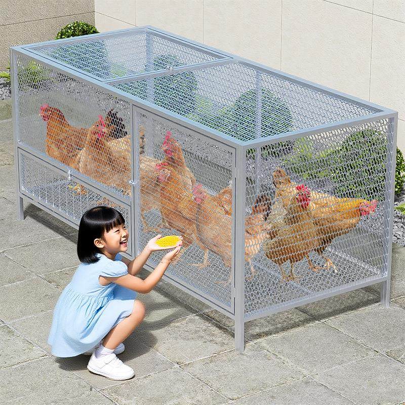 鸡笼子室内外家用大号养鸡笼农村鸡舍鸡窝鸡房子鸡棚铁丝网鸭子笼