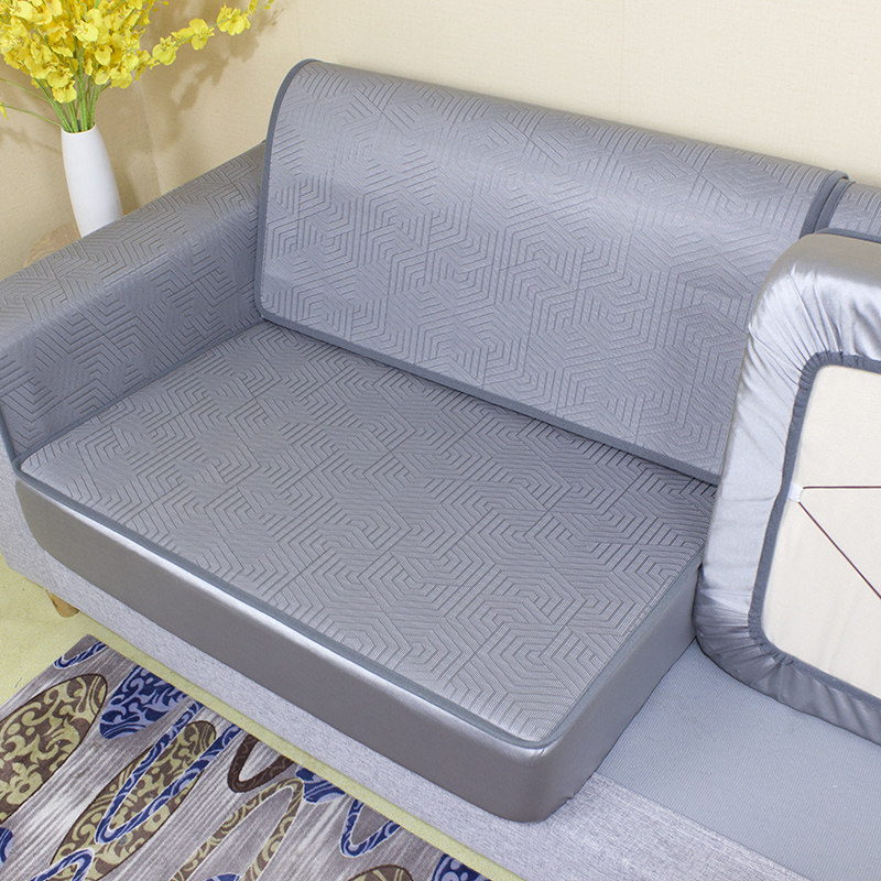 夏季沙发垫套罩笠夏天夏款凉席可机洗冰丝定做贵妃位全包新款2023