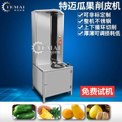 大型南瓜削皮机 全自动旋转式冬瓜刨皮机 商用瓜果类削皮设备