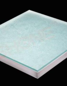 LED地砖灯 户外防水低压安全 莲花发光砖 1200x1200mm