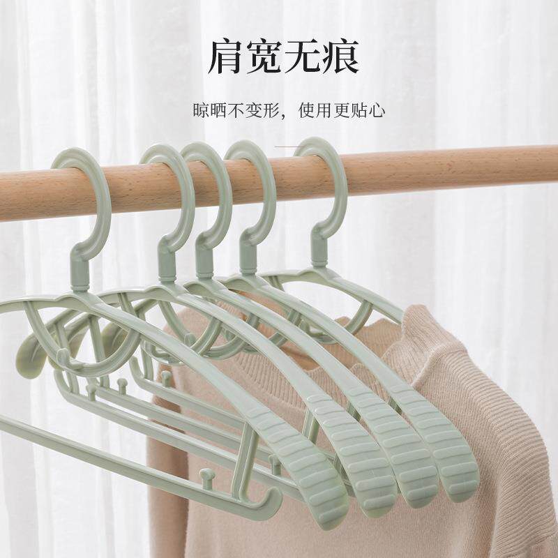 衣架无痕收纳宽肩不起包家用晾衣服撑子防肩角滑挂晒衣撑凉衣架子