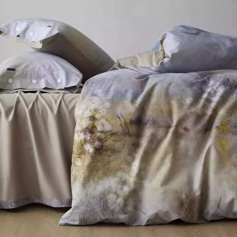 100支长绒棉磨毛四件套纯棉加厚幻境美学花卉被套床单全棉床品,3C数码配件,其它配件,淘宝优惠券,粉丝福利购,淘宝优惠卷