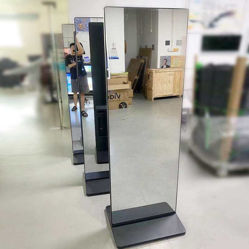 健身魔镜广告机镜面广告机运动魔镜显示屏43寸50寸55寸镜面广告机